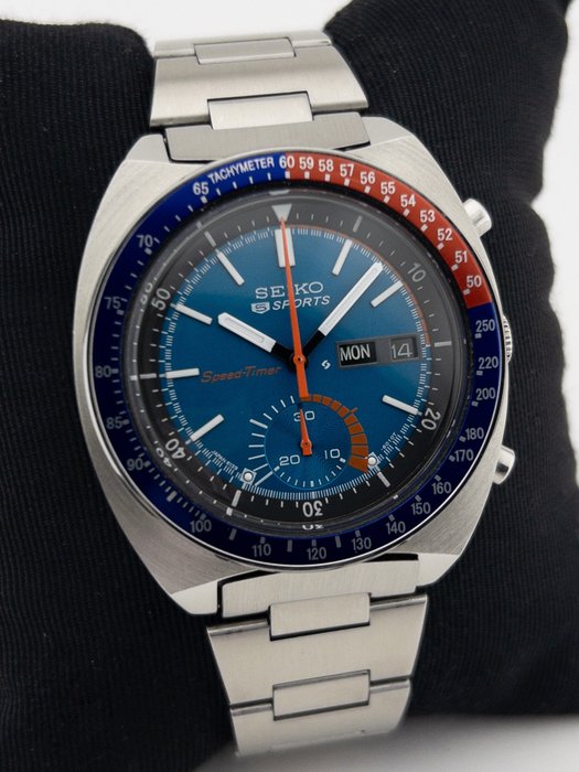 Seiko - Pepsi Pogue " Blue Dial " - 6139-6002 - Mænd - 1970-1979