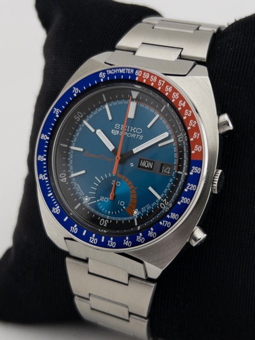 Seiko - Pepsi Pogue " Blue Dial " - 6139-6002 - Mænd - 1970-1979