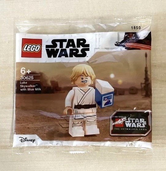 Lego - Star Wars - 30625 - SUPER ZESTAW - Luke Skywalker with Blue Milk- Unikat Kolekcjonerski