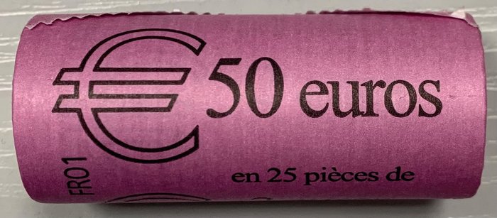 Andorra. 2 Euro 2021 (25 pieces) in roll  (Ingen mindstepris)