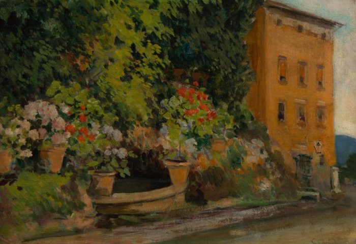 Carlo Giuseppe Montani (1868-1936) - Angolo di Saluzzo