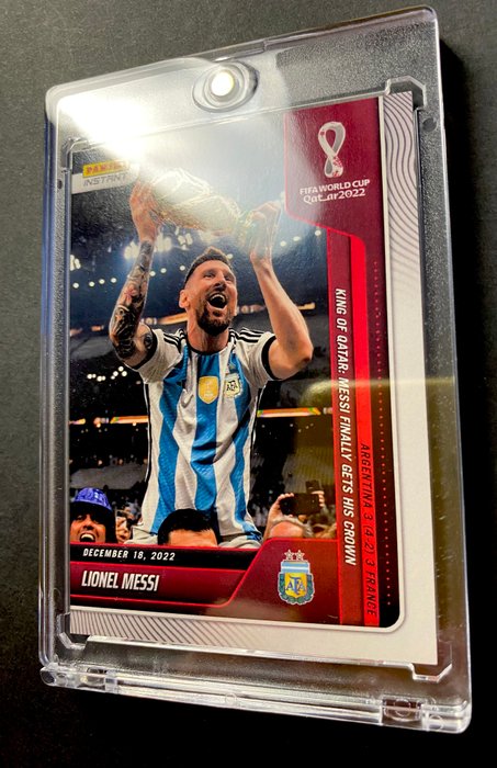 2022 - Panini - Instant World Cup - Lionel Messi - #118 #132 - 2 Card