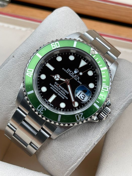 Rolex - Submariner Date “Kermit” - 16610LV - Mænd - 2000-2010