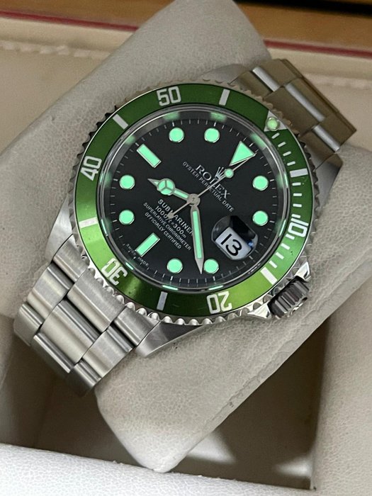 Rolex - Submariner Date “Kermit” - 16610LV - Mænd - 2000-2010