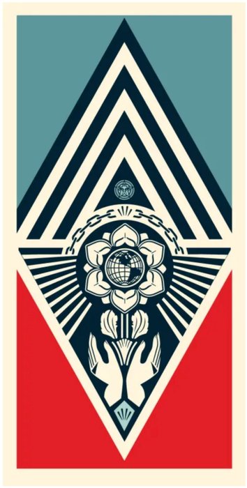 Shepard Fairey (OBEY) (1970) - Cultivate Harmony