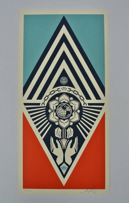 Shepard Fairey (OBEY) (1970) - Cultivate Harmony