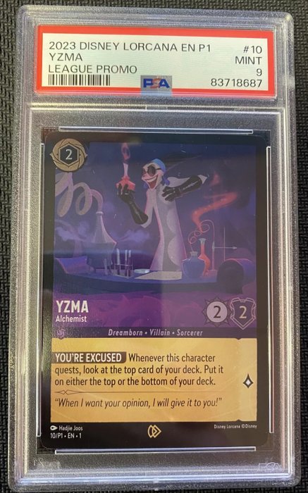 Disney Graded card - 2023 promo - PSA 9