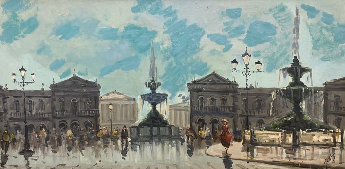 Antonio De Vity (1901-1993) - Place de Paris