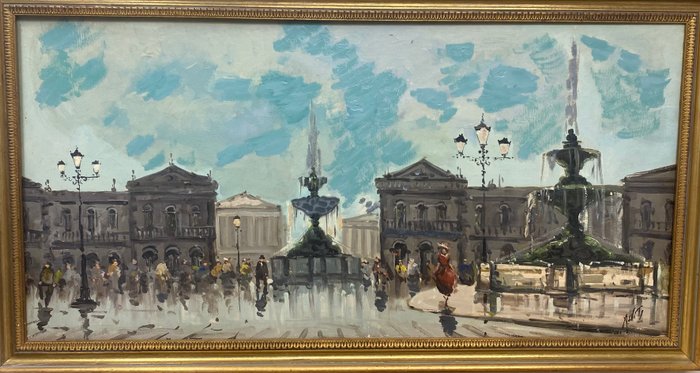 Antonio De Vity (1901-1993) - Place de Paris