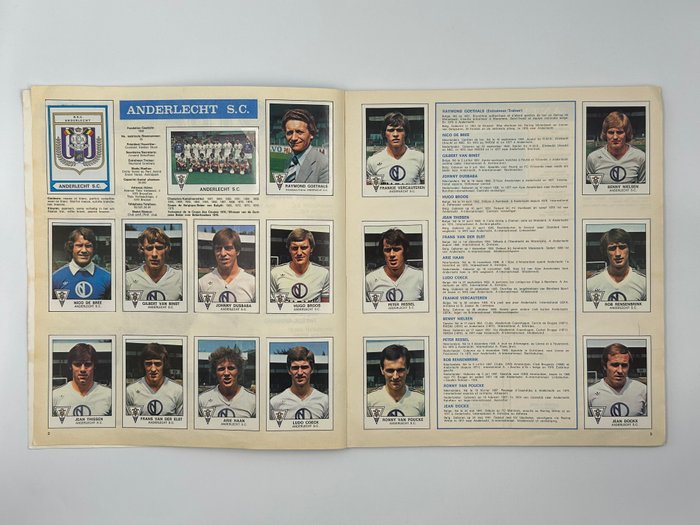 Panini - Football 78 Belgium - 1 Complete Album