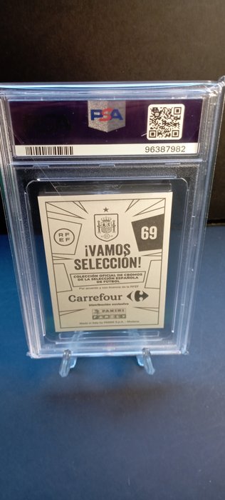 2024 Panini Carrefour Vamos Seleccion! Lamine Yamal #69 PSA 10 - 1 Graded sticker