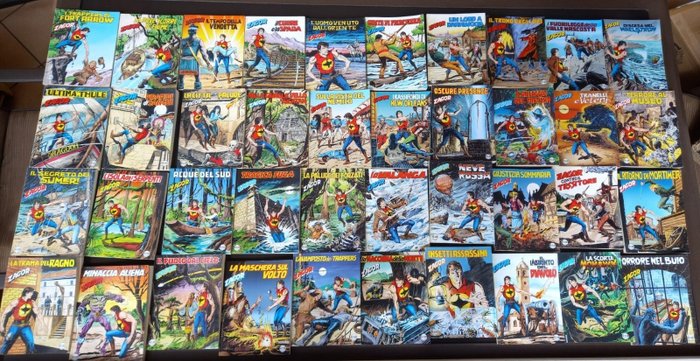 Zagor nn. 501/600 - sequenza completa - 100 Comic - Første udgave