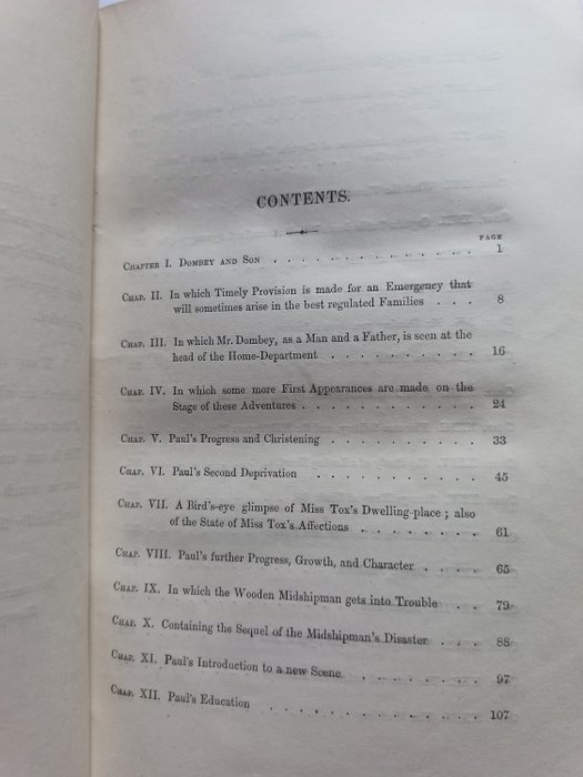 Charles Dickens/Hablot Knight Browne - Dealings with the Firm of Dombey and Son, Wholesale, Retail and for Exportation - 1848