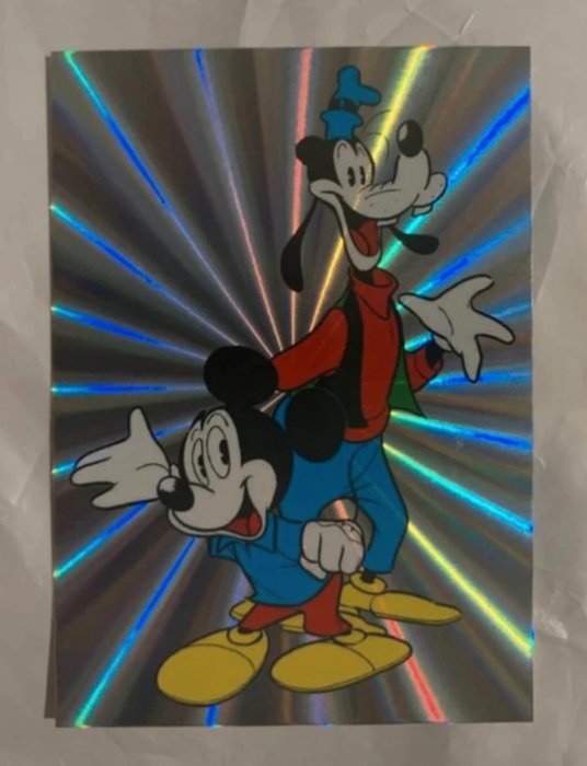 Panini - 2 Card - Mickey  Donald a Fantastic World - Platinum Limited Edition - Signed by the Author Ivan Bigarella