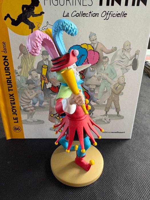 Tintin - Figurine Moulinsart - Le joyeux turluron - La collection officielle - 1 Album