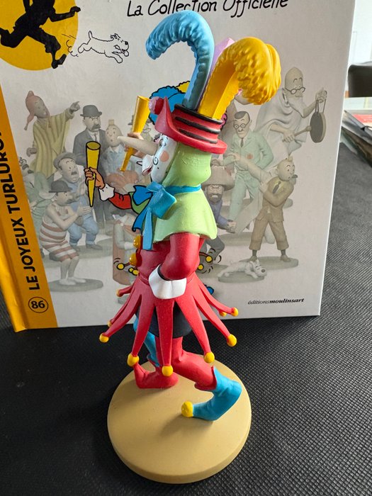 Tintin - Figurine Moulinsart - Le joyeux turluron - La collection officielle - 1 Album