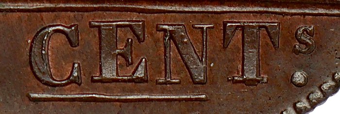 Belgien. Leopold I (1831-1865). 5 Cents 1856 - engraver’s initial with point - "5 CENT.ˢ" double struck, with letter T southwards - QUALITY