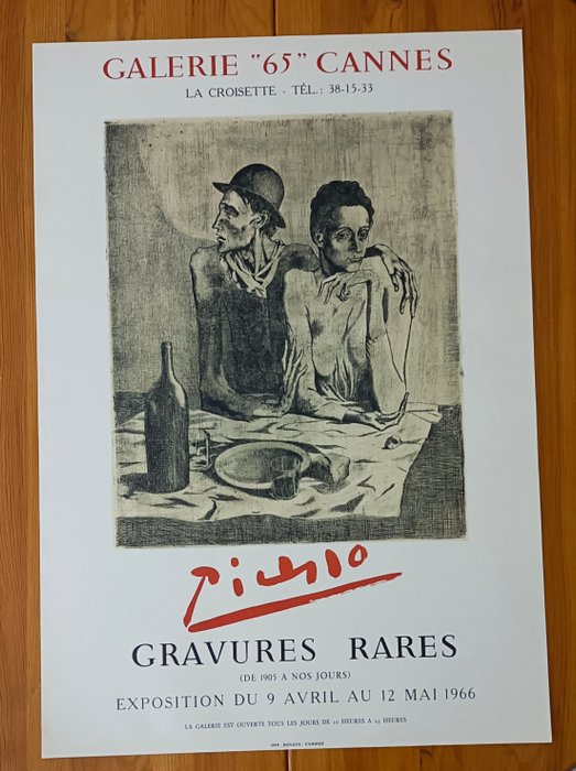 Pablo Picasso - DEVAYE Cannes - " Gravures rares " - 1960‹erne