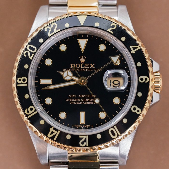 Rolex - GMT-Master II 18K Gold - 16713 - Mænd - 1990-1999