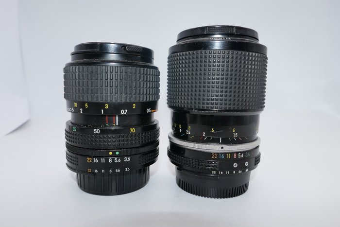 Nikon Nikkor 43-86mm et 35-70mm Kameralinse