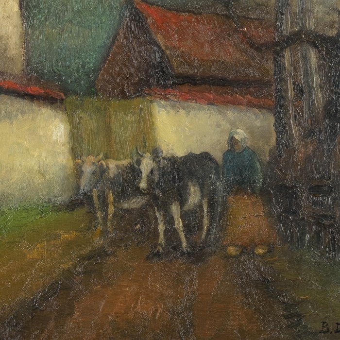 Bernard De Pooter (1883-1970) - Dorspweg