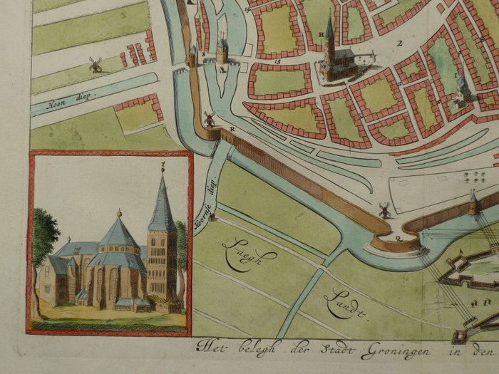 Holland - Groningen; Jan Luyken - Het belegh der Stadt Groningen - 1681-1700