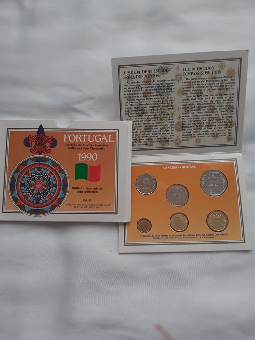 Portugal Republic Lot of 7 carteiras 1986/1992  (Ingen mindstepris)