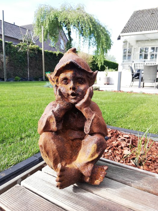 Statuette - Garden gnome - Jern