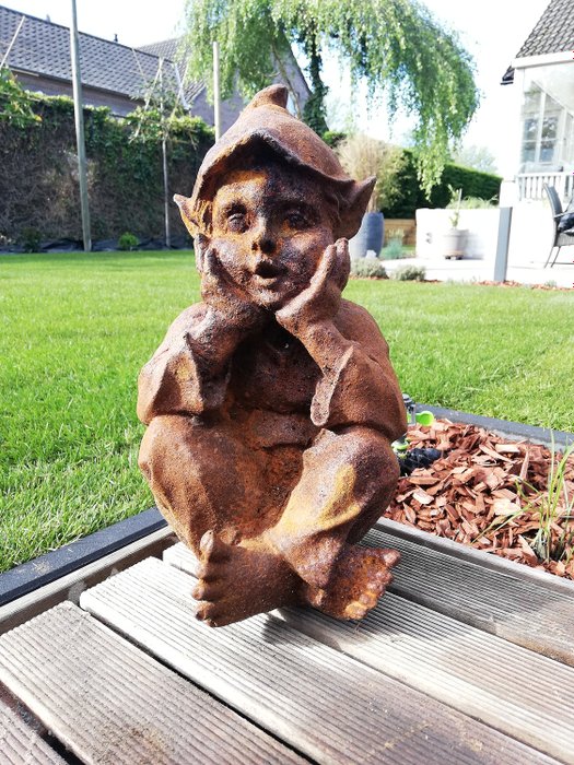 Statuette - Garden gnome - Jern