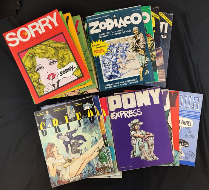 Sorry, Grifo, Zodiaco - 22 Comic - Første udgave - 1970/1991