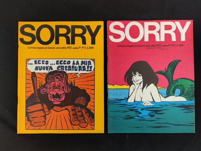 Sorry, Grifo, Zodiaco - 22 Comic - Første udgave - 1970/1991