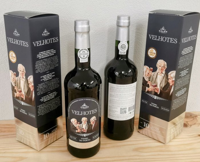 Calem "Velhotes" - 10 years old Tawny -  Porto  - 6 Flasker (0,75 L)