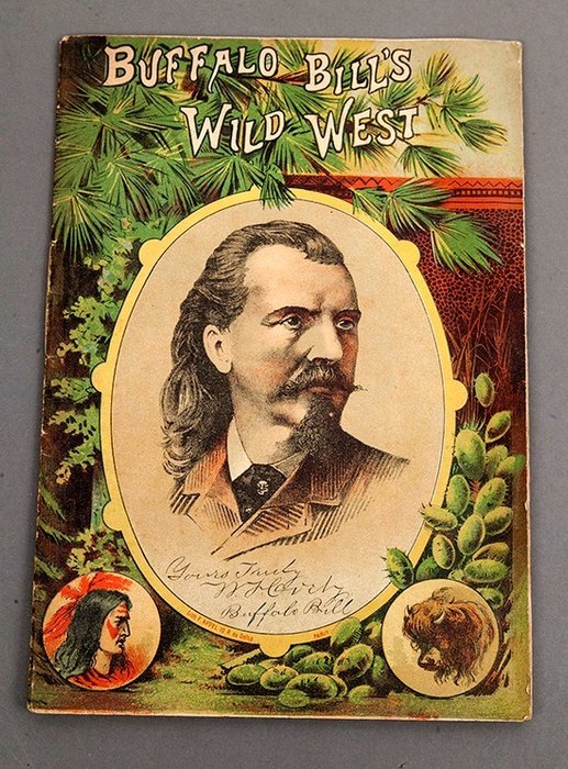 Buffalo Bill - Programme Buffalo Bill's Wild West - 1889