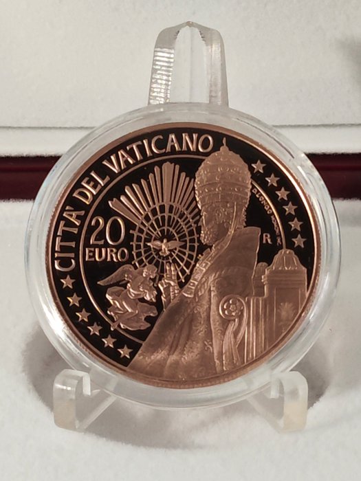 Vatikanstaten. 20 Euro 2021 "San Pietro" Proof  (Ingen mindstepris)