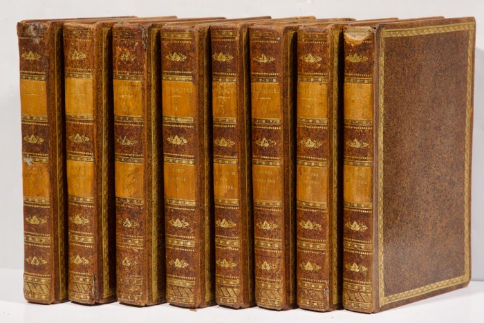 Montesquieu - Œuvres : L’Esprit des Lois Grandeur des Romains Lettres persanes etc - 1830