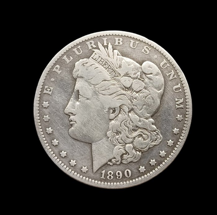 Förenta staterna Morgan Dollar 1890-O  (Ingen mindstepris)