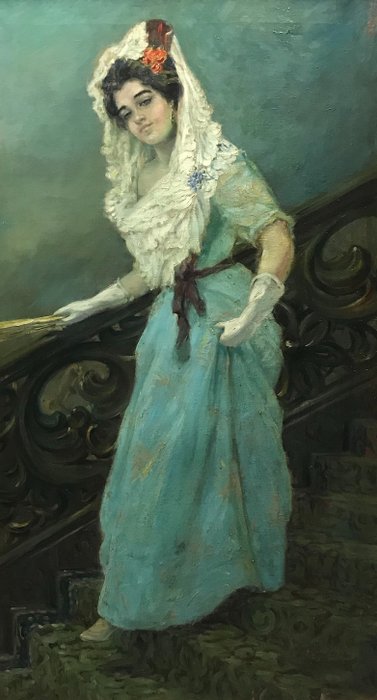 Francesc Masriera i Manovens (1841-1912), D'après - La perle du bal