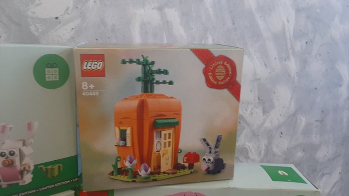 Lego - GWP - 40449  40682 - Tuinhuis in de lente  Het wortelhuis van de paashaas - 2020+ - Danmark