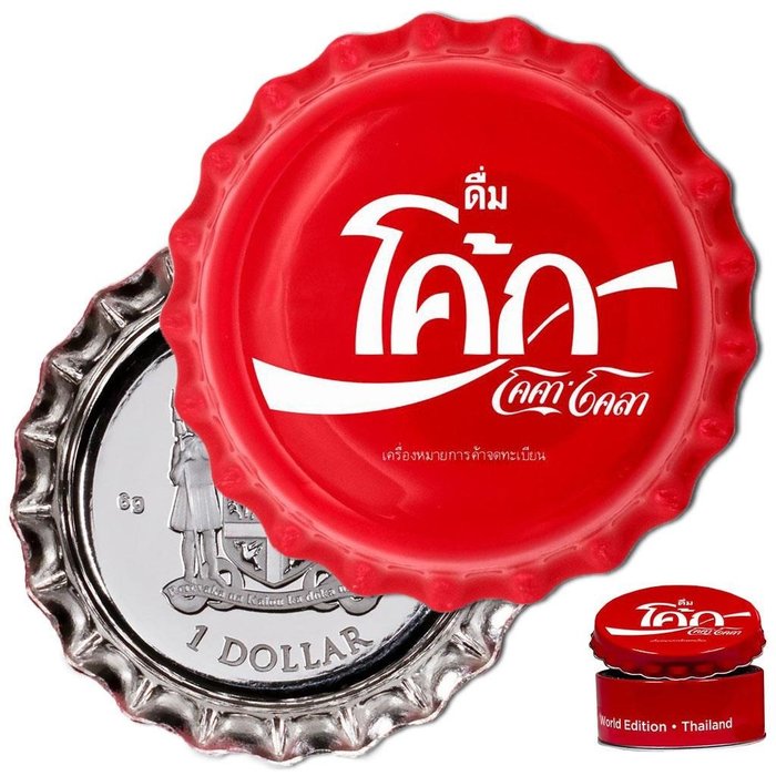 Fiji 1 Dollar 2020 -  Coca Cola Thailand - Global Edition  (Ingen mindstepris)