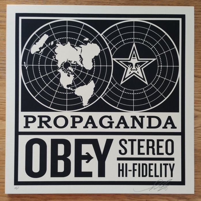 Shepard Fairey (OBEY) (1970) - Obey Stereo (artist proof)