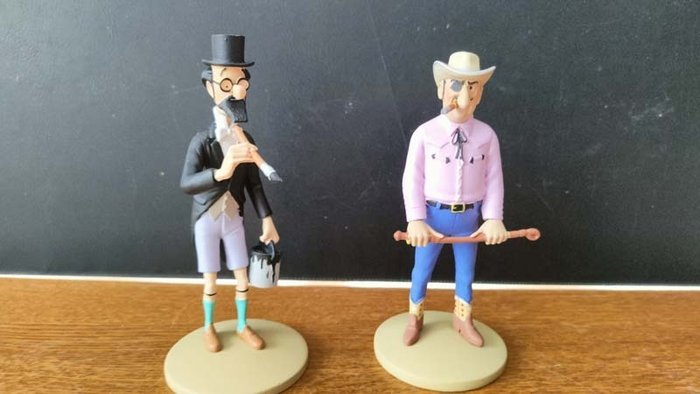 Tintin - ensemble de 6 figurines Moulinsart - La collection officielle