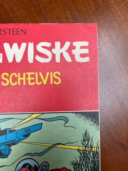 Suske en Wiske GV 60 - De ijzeren schelvis - 1 Album - Første udgave - 1965