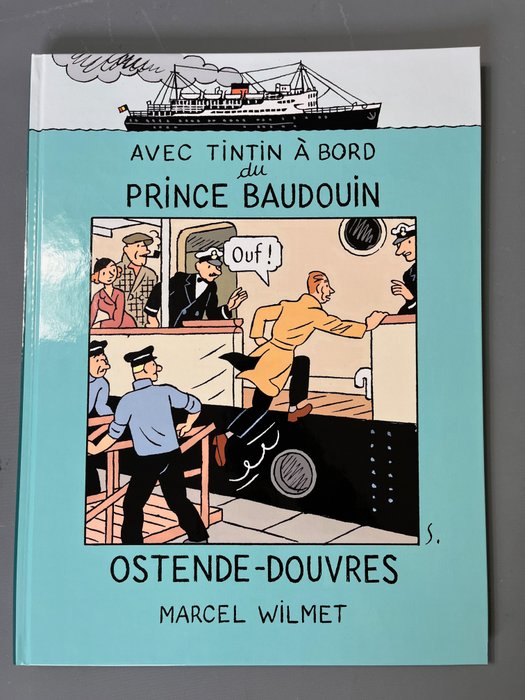 Hommage à Hergé - 'Avec Tintin à bord du Prince Baudouin' - C - TL - 1 Album - 2021