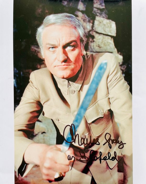 James Bond 007: Diamonds Are Forever - Charles Gray, signed with COA