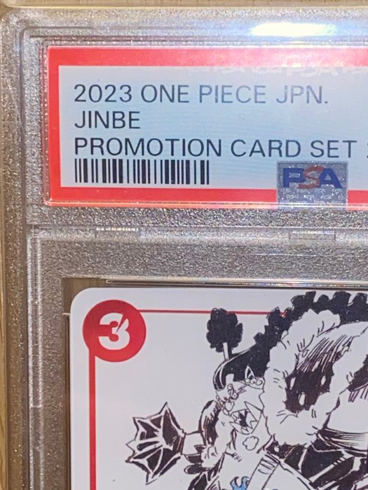 Bandai - 1 Graded card - Promotion Card Set 2 - Jinbe - Carte Promotionnelle 2023 One Piece - PSA 10