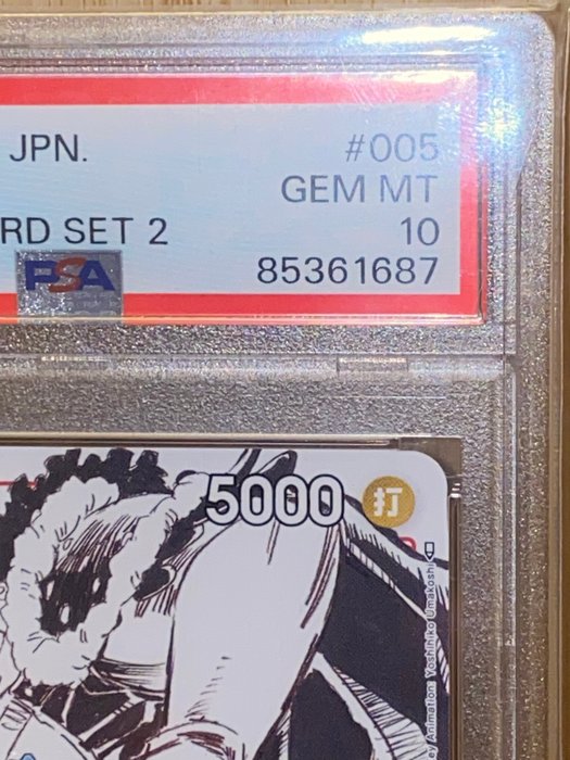 Bandai - 1 Graded card - Promotion Card Set 2 - Jinbe - Carte Promotionnelle 2023 One Piece - PSA 10