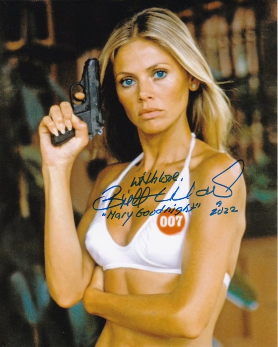 James Bond 007: The Man with the Golden Gun - Signed by Britt Ekland (Mary Goodnight)