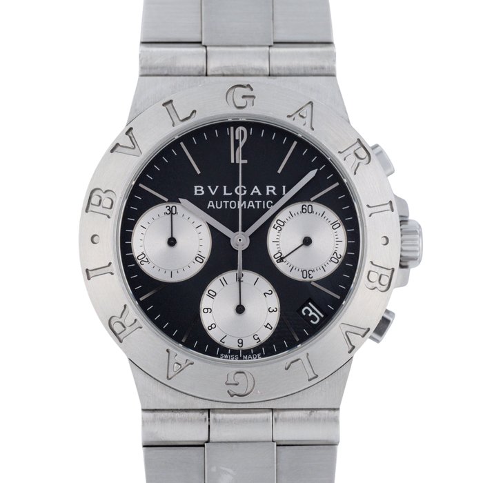 Bvlgari - Diagono Sports - Ingen mindstepris - CH35S - Unisex - 1990-1999