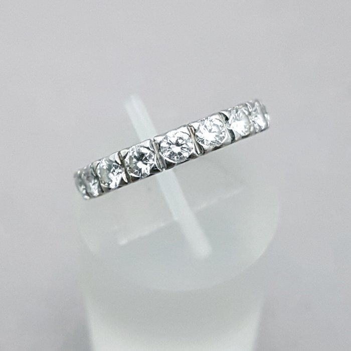 Ring Platin -  2.16ct. tw. - Diamant - Eternity Alliance ring