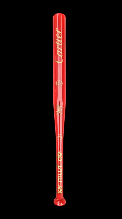 Moontje - Cartier Baseball Bat Red-Gold edition.